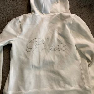 Bride sweatshirt and matching tank top-